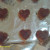 Make heart shaped muffins with silicone muffin form.