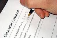 Do you have a contract with your home contractor?