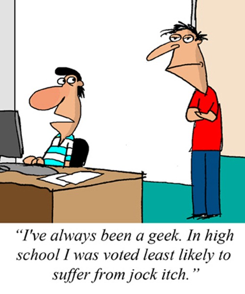 Geek Cartoon
