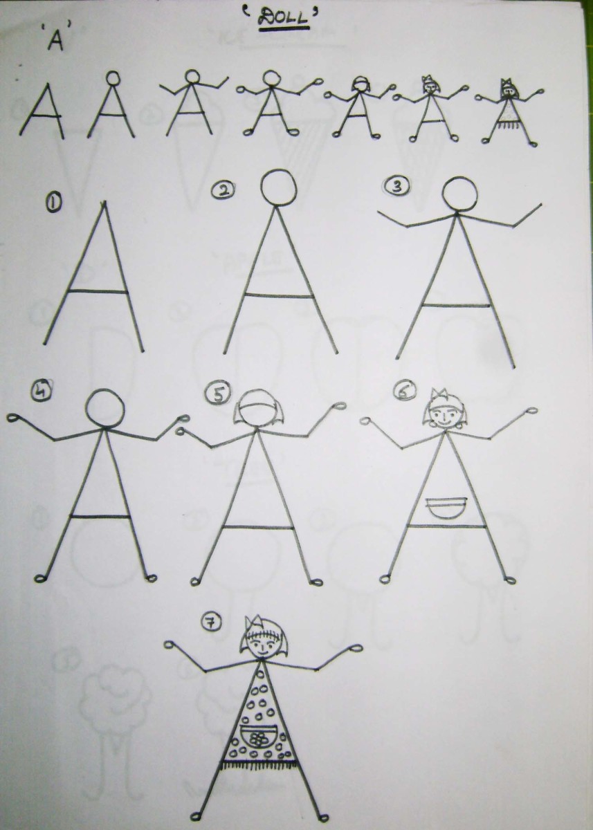 How To Teach Kids To Draw Using The Alphabet Feltmagnet