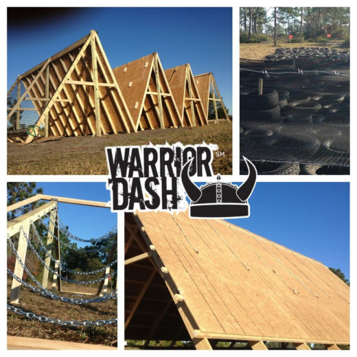 Warrior Dash Obstacles