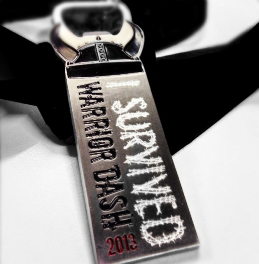 2013 Warrior Dash Medal