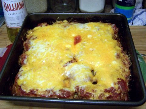 Hot and bubbly from the oven