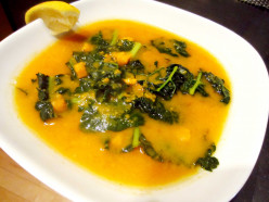 yam and kale soup recipe