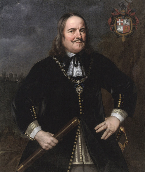 Portrait of Admiral Michiel de Ruyter, by Hendrick Berckman
