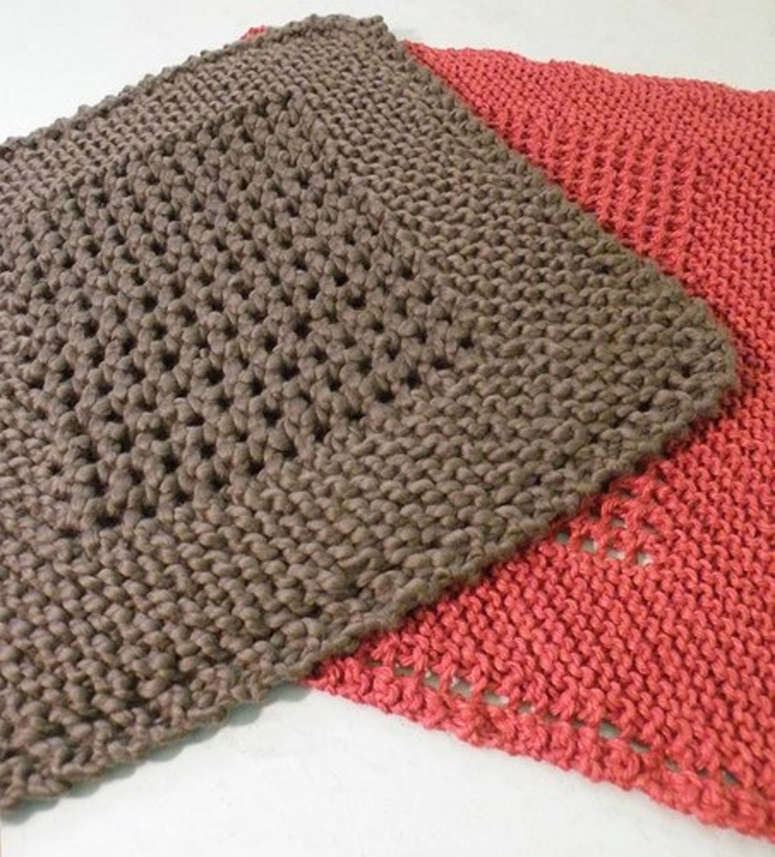 Knit A Dishcloth: Free Patterns | HubPages