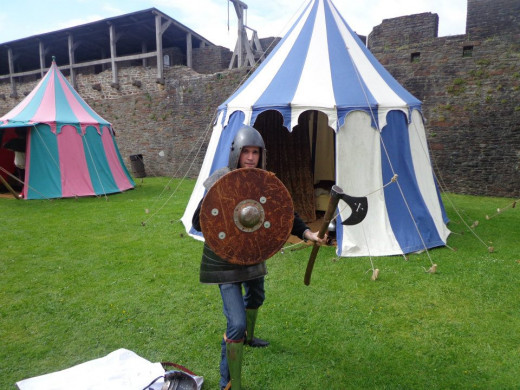 Trying the Medieval look