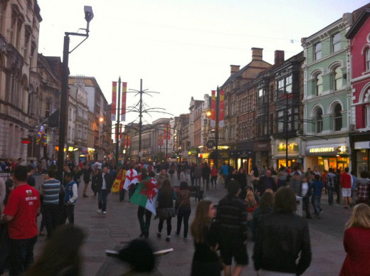 Queen St, Cardiff