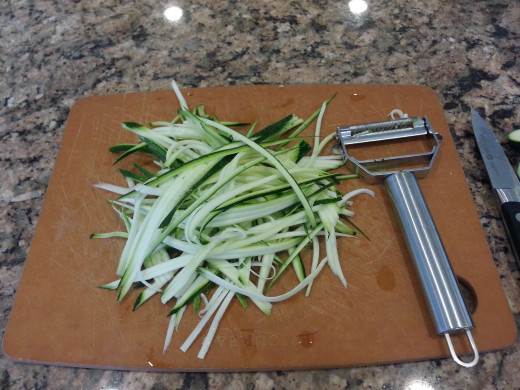 Zucchini "Spaghetti"