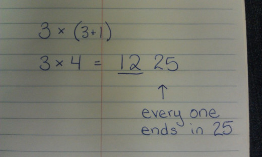 Find the square of 35