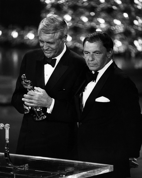 With Frank Sinatra, April 7, 1970