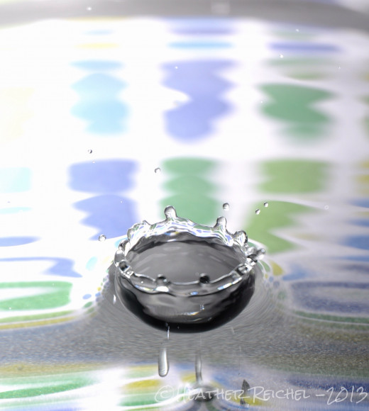 "Crown" style using shallow water level