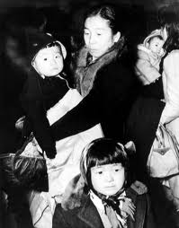 Japanese-Americans deemed as outsiders were ostracized, separated from rest of the American population and were placed in concentration camps such as Manzanar.