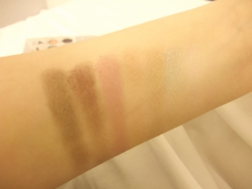 Color Swatches. The camera here, and lightning, doesn't really justify the palette.