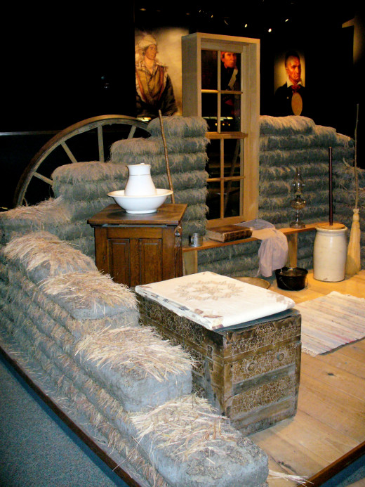 An example of life long ago in the United States.