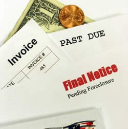 Notices of Past Due Bills
