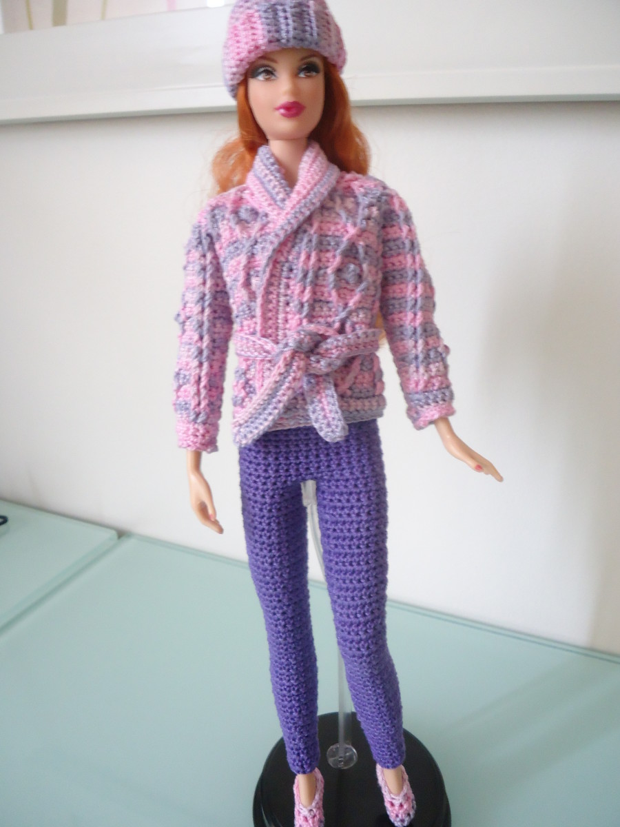 Barbie Basic Leggings Free Crochet Pattern Feltmagnet