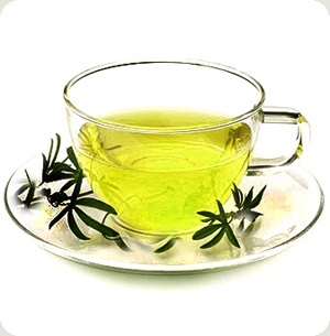 Green tea is a diuretic that is a food.