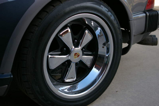 A nicely polished rim will look flashy and new, making your car look much better.