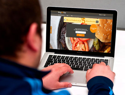 use bring me that dot com from your laptop or tablet