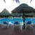 Pool by the beach. Allegro Resort. Cozumel, Mexico