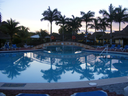 Main pool. Allegro Resort. Cozumel, Mexico