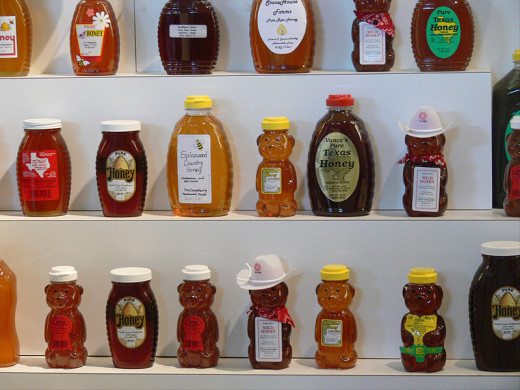 Attribution to Wiki commons http://commons.wikimedia.org/wiki/File:Texas_State_Fair_honey.jpg