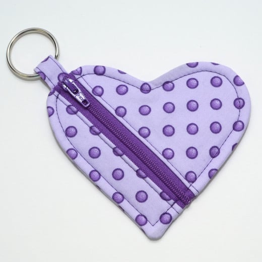 Heart Shaped Pouch Sewing Tutorial