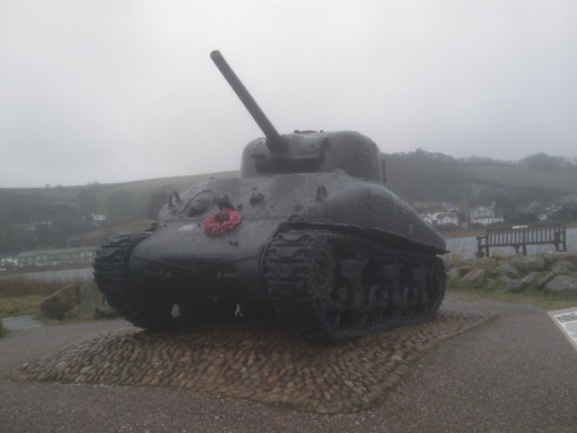 Exercise Tiger Memorial, Torcross, Devon, UK