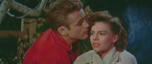 James Dean and Natalie Wood in Rebel Without a Cause