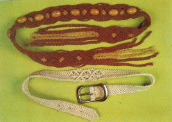 How to Macrame Two Beautiful Belts - Buckle Belt and a Tie Belt