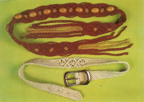 Macrame Belts - Buckle Belt & Tie Belt