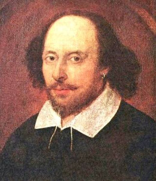 William Shakespeare - portrait 1610