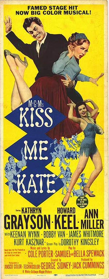 Kiss Me Kate (1953) poster