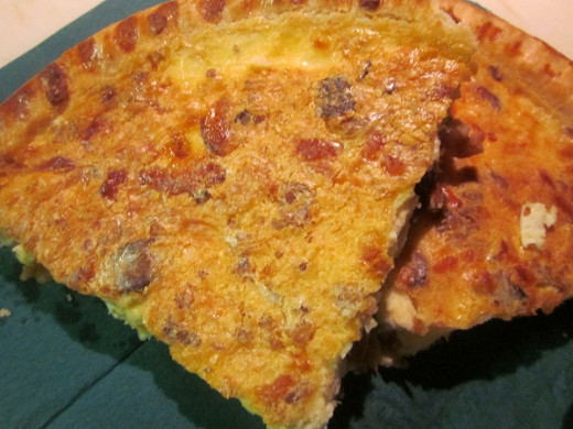 Quiche Wedges