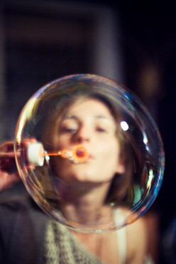 In my bubble..