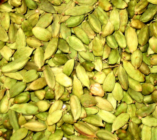 Cardamoms give a cooling effect during hot summer days.  