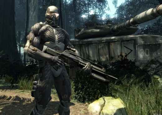 Crysis :) some amazing graphics and A.I in this game