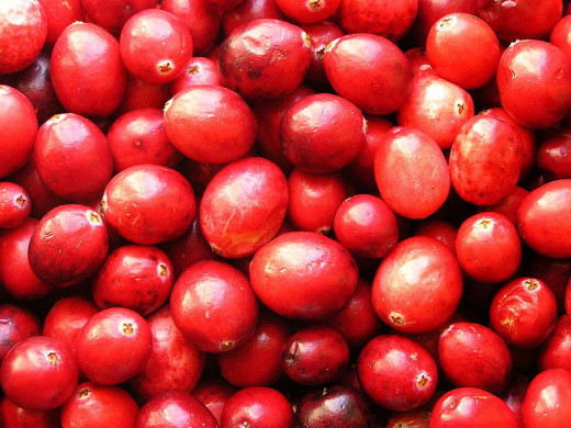 fresh cranberries