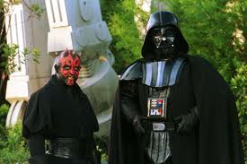 In the Star Wars story Darth Maul and then Darth Vader were villains that good part of the force had to battle but... 