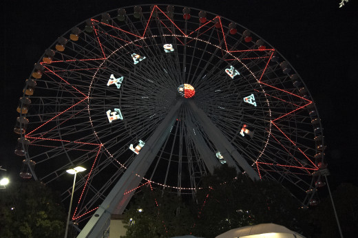 Ride the world's largest ferris wheel at the Texas State Fair, a great October vacation activity. 