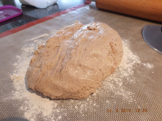 The dough is now ready to go!