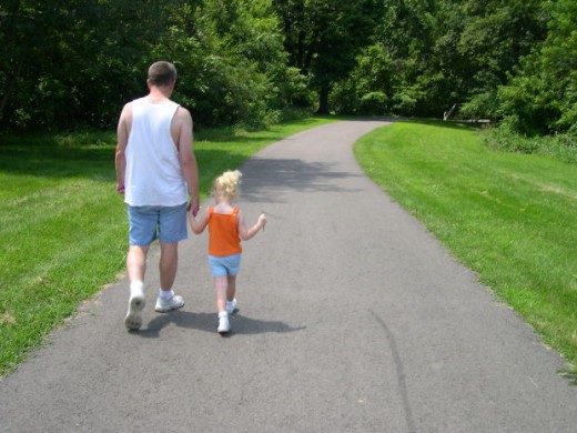 Getting outside and walking in nature are two of the best things you can do to improve your health.