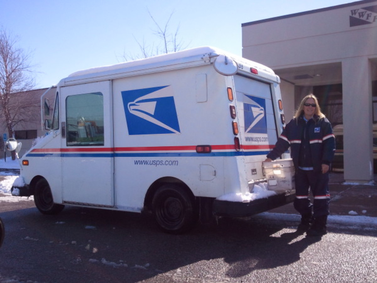 The snow didn't stop Bobbie from delivering the mail. She has worked for the USPS for 30+ years. Thank you, Bobbie!