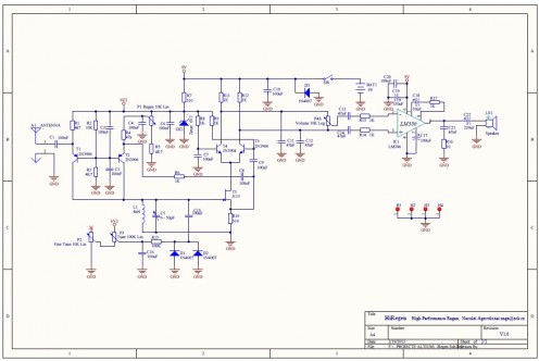 Super Regenerative Receiver Schematic