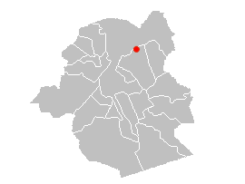 Map location of Schaerbeek / Schaarbeek station, Brussels 