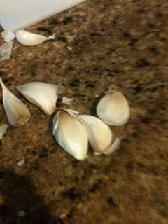 Lots of garlic (if you like)