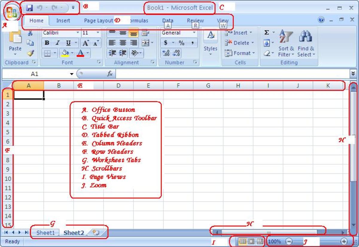 introduction to microsoft office excel 2007 hubpages