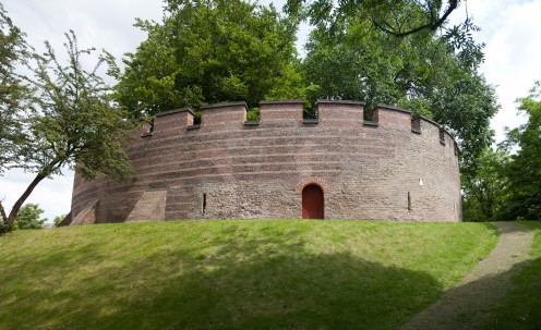 Leiden Castle, from the rear.