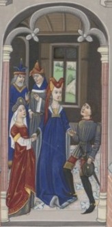 Marriage of Ada, Countess of Holland and Louis II, Count of Loon